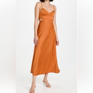 A.L.C Blakey Dress - Color Rust